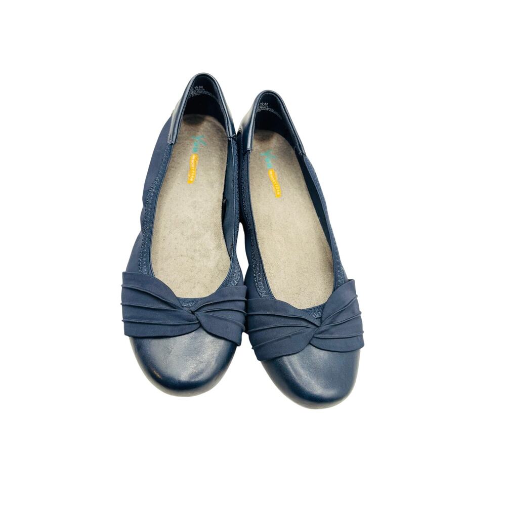 Baretraps Yuu Malina Navy dressy loafers sz 8.5